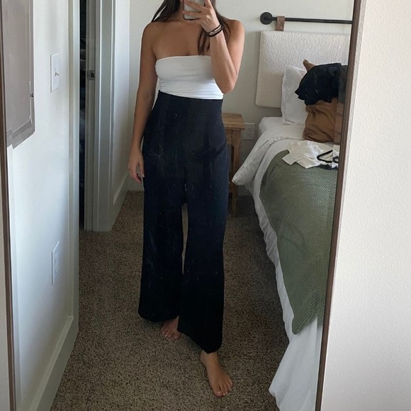Zara Pants - Zara Super High Waisted Black Pants